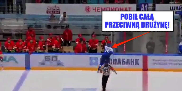 Wygnany z KHL za pobicie całej przeciwnej drużyny