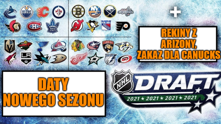 Nocna Zmiana: Daty nowego sezonu. Rekiny z Arizony, zakaz dla Canucks