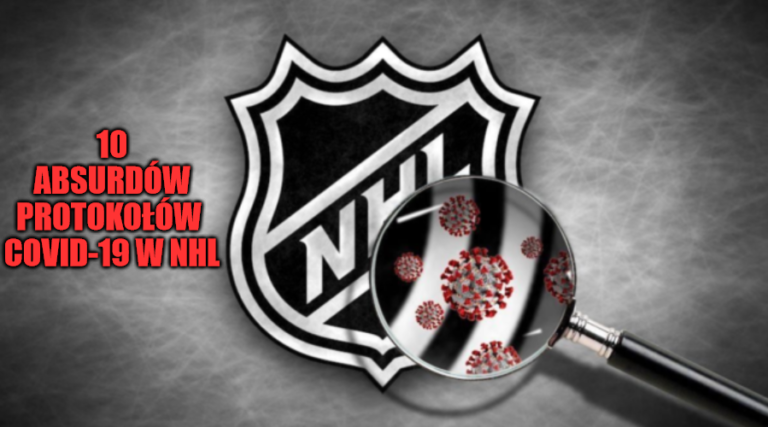 Spróbuj się nie zaśmiać. 10 absurdów protokołów COVID-19 w NHL