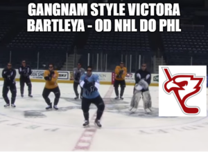 Gangnam Style Victora Bartleya – od NHL do PHL