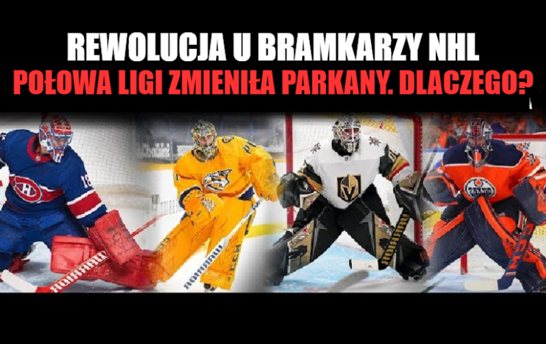 Rewolucja u bramkarzy NHL. Połowa ligi zmieniła parkany. Dlaczego?