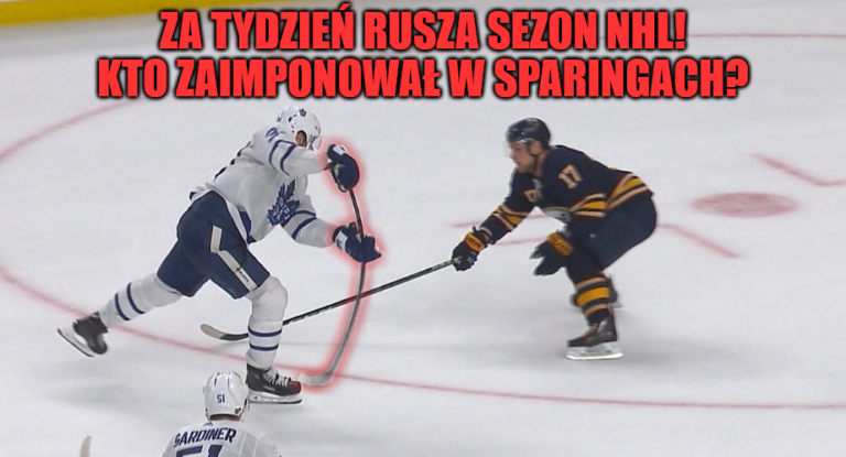Audycja. Za tydzień rusza sezon NHL! Kto zaimponował w sparingach?