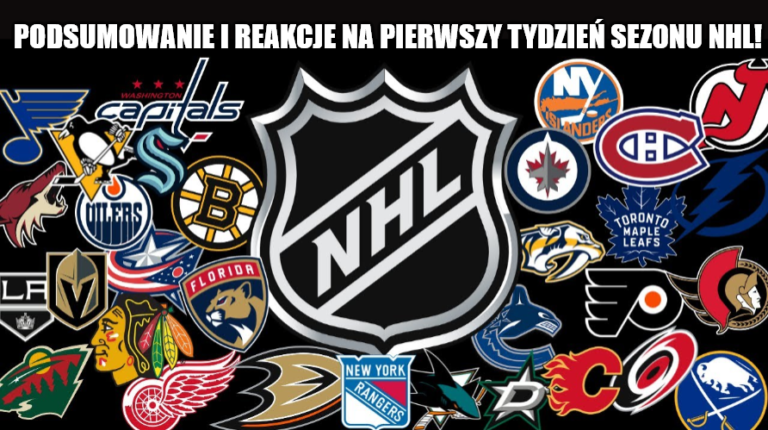 Radio NHL w PL 146: Podsumowanie i reakcje na pierwszy tydzień sezonu NHL!