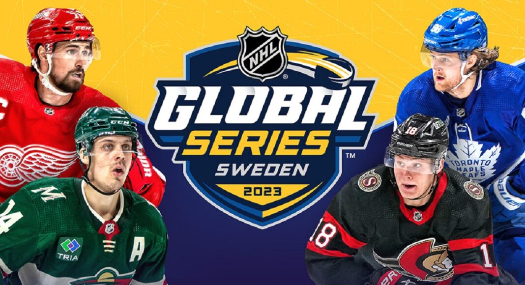 ZAPOWIEDŹ. Maraton z NHL w Szwecji. 4 dni Global Series w 2023! Gdzie i kiedy kupić bilety?