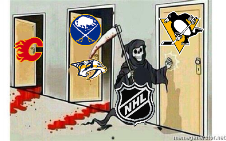 Radio NHL w PL 172: Raport z NHL. Ponury żniwiarz zabrał Flames, Sabres i Predators. Kto następny?