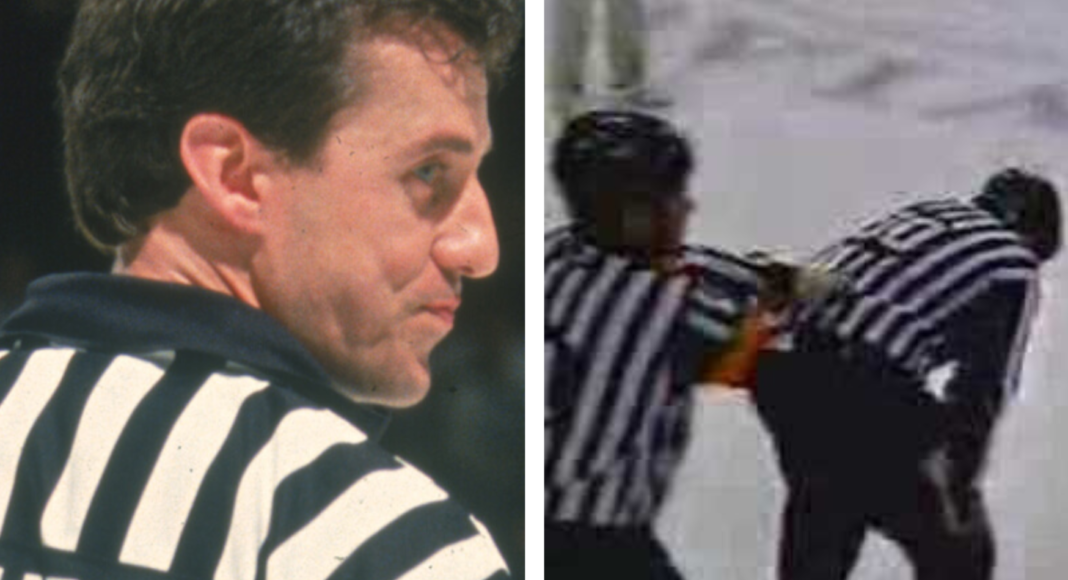 Łyżwa przejechała mu przez twarz w NHL. Mimo kałuży krwi chciał wrócić na lód