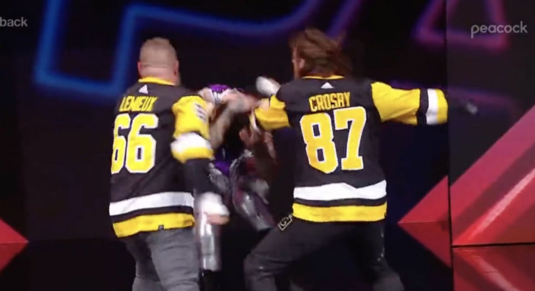 Crosby i Lemieux w „amerykańskim Fame MMA”. Tak się wydawało