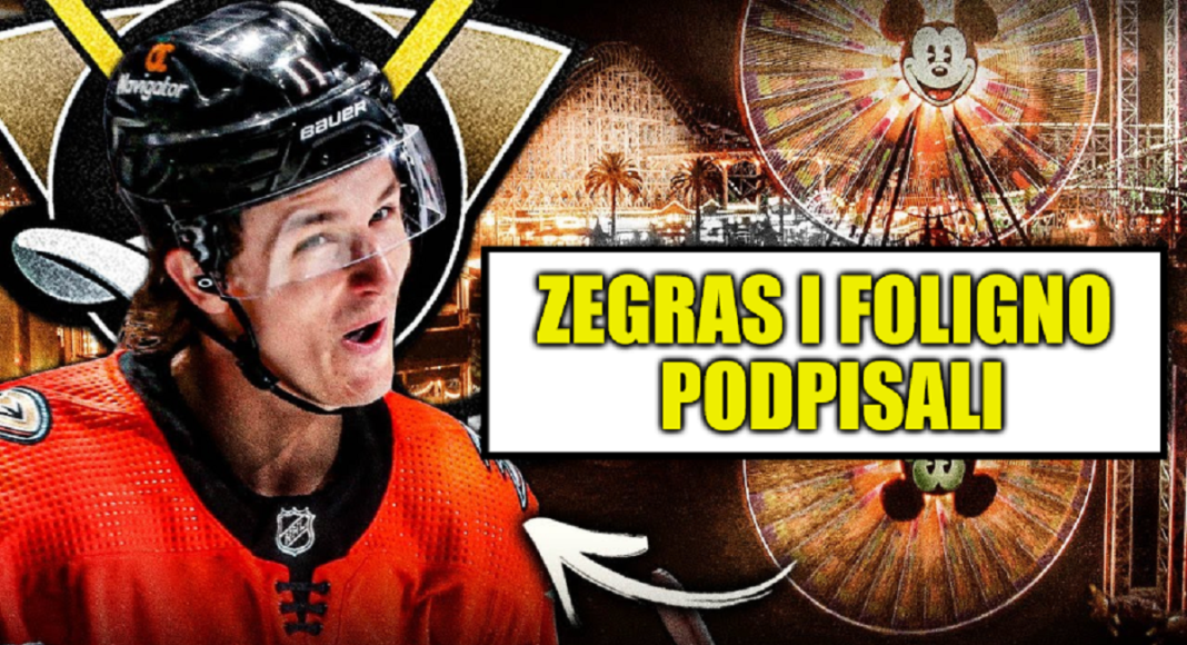 Kontrakty w NHL. Zegras i Foligno. Walczak i magik podpisali