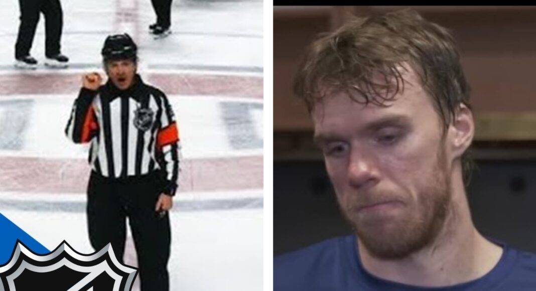 Wielka kłótnia po meczu Oilers. Były sędzia NHL kontra dziennikarze! „Zrobiłeś to po pijaku?”