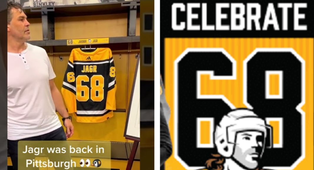 Jagr doceniony w NHL przez Pingwiny. To dlatego zwlekali z tym przez lata
