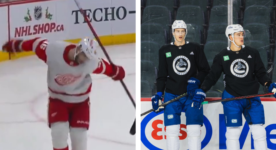 Nocna Zmiana z NHL: Taniec z Fortnite i dwie wielkie wieże z Vancouver