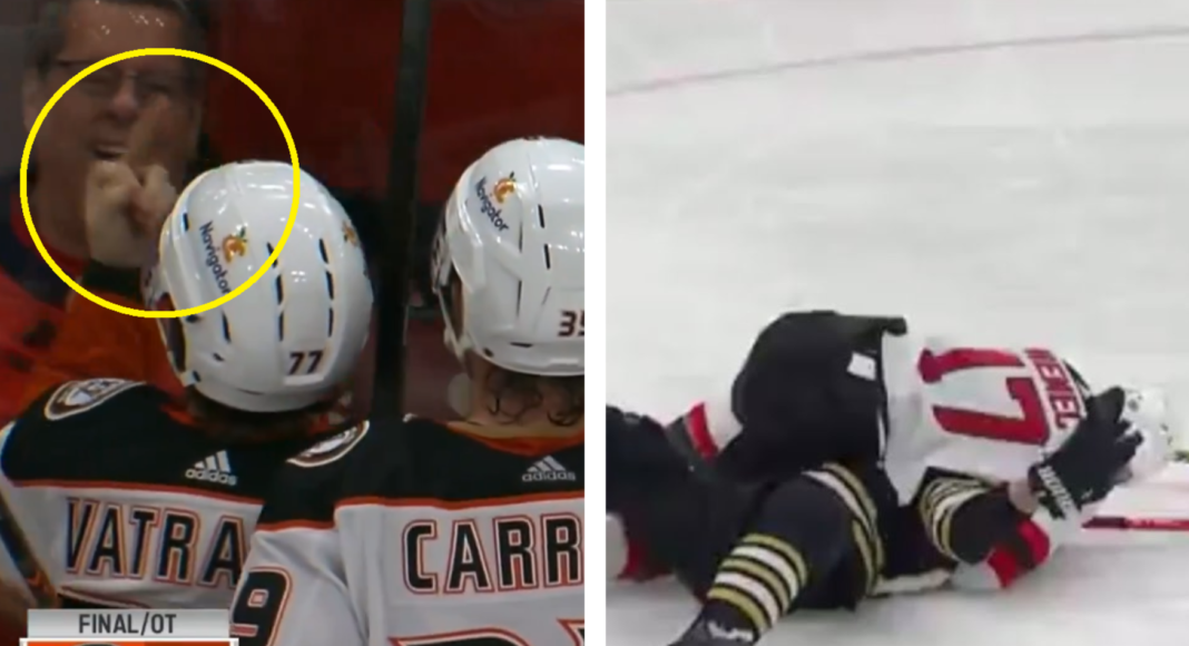 Nocna Zmiana z NHL: Franek pokazał środkowy palec, słowackie MMA