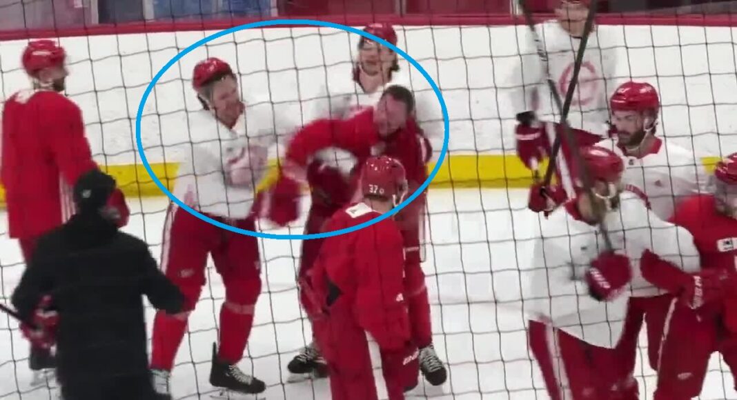 Nocna Zmiana z NHL. Usiądź na ławce kar PROSZĘ. Bójka na treningu Detroit