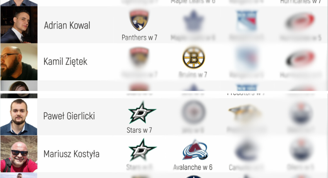Typy na play-offy NHL. Redakcja wskazuje zwycięzców!