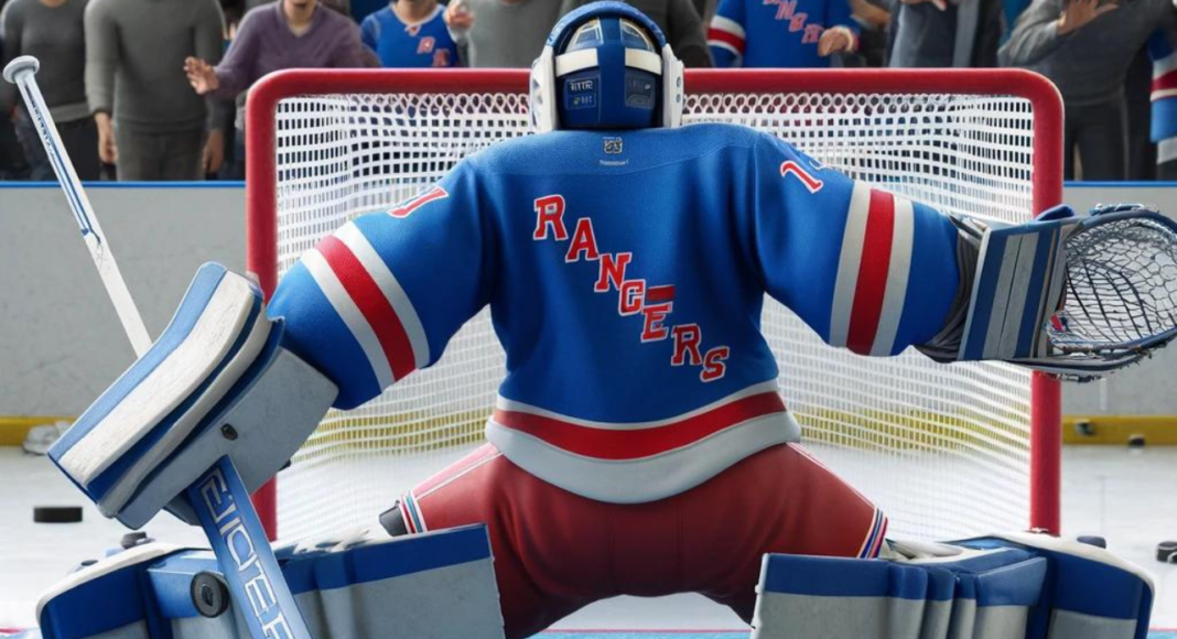Bramkarz mutant z NHL. Zaskoczył wszystkich dwiema odbijaczkami!