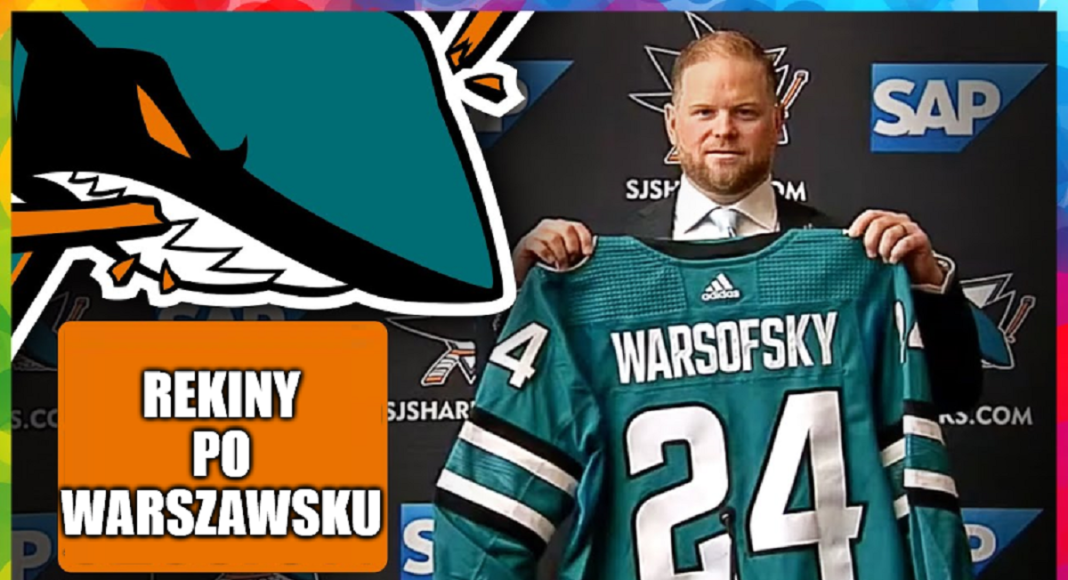 Rekiny po „Warszawsku” w NHL. Warsofsky nowym trenerem Sharks