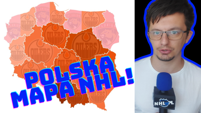 Polska mapa NHL!