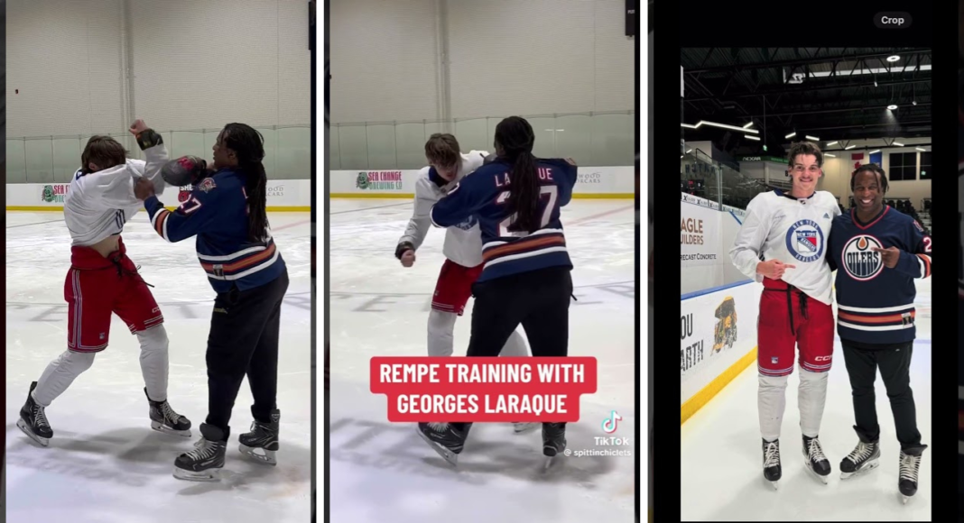 Cringowe nagranie z treningu NHL. Nie da się tego oglądać bez grymasu