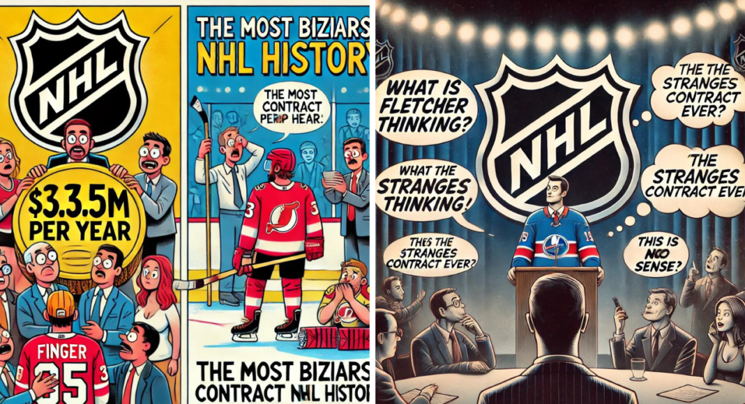 Ten kontrakt określono najdziwniejszym w historii NHL