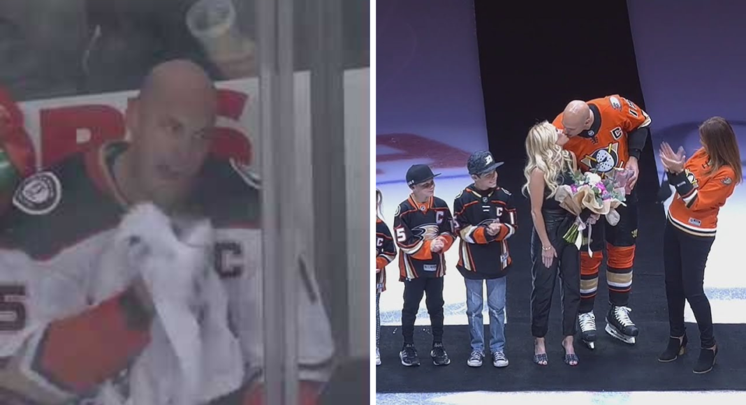Nowy szeryf wkracza do NHL. Getzlaf wywołał salwę śmiechu rolą