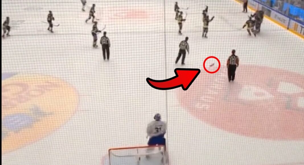Próbne kontrakty. Rzucał bidonem w sędziego, zaprosili go do NHL