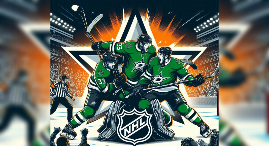 Analiza z NHL. Takiego tercetu nie ma nikt. Stars podpisują Harleya i Lindella