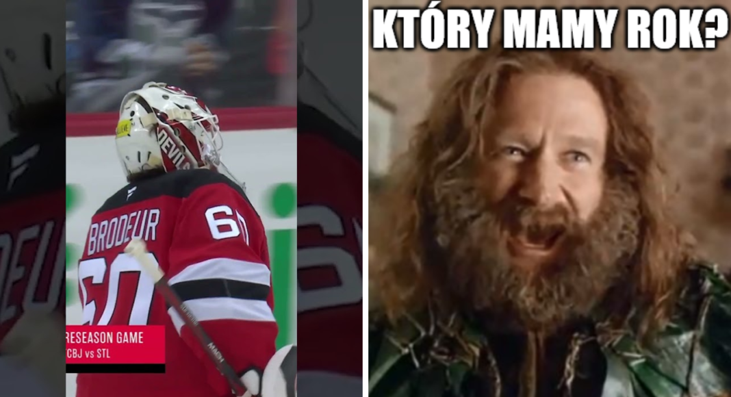 Przedsezon w NHL. Brodeur znowu zagrał dla Devils. To nie żart