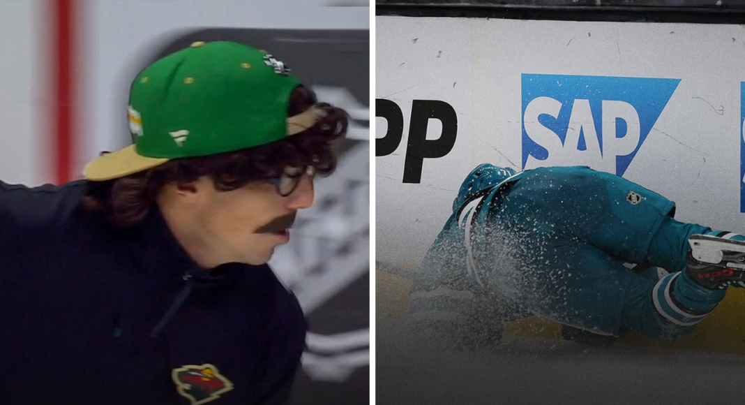 Przedsezon w NHL. Słynny bramkarz przebrał się za czyściciela lodu