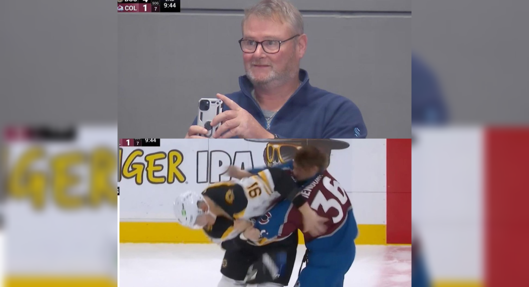 Nocna Zmiana z NHL. Synek, nie ma takiego bicia. Ale dawaj, to się kameruje!