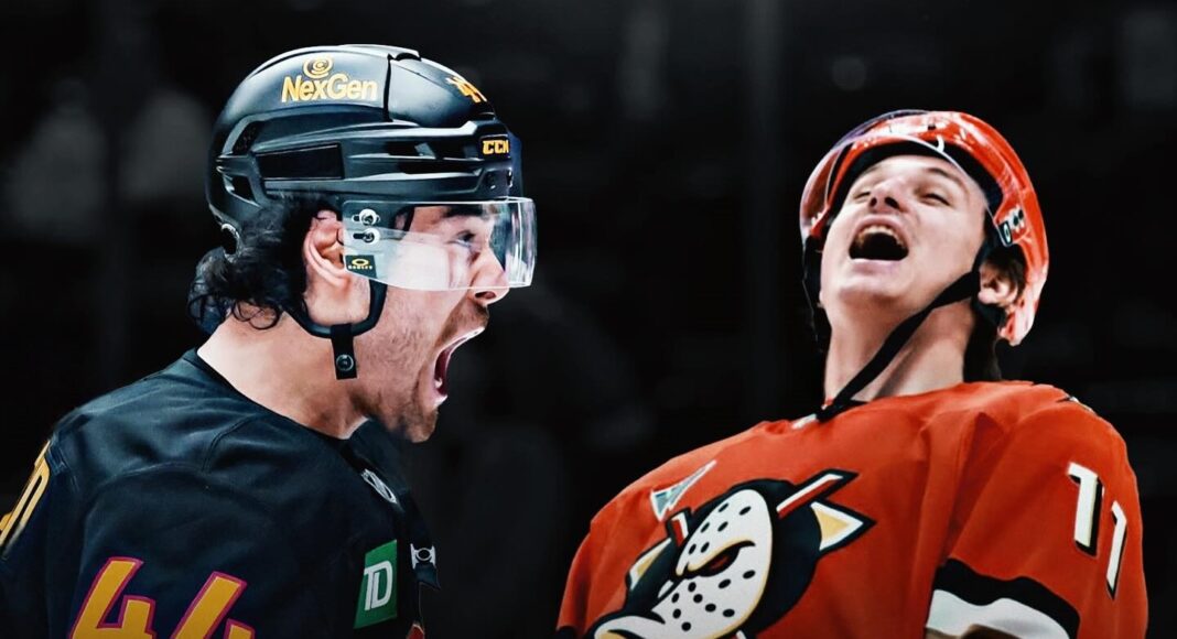 Raport z NHL: Największa klucha ligi powaliła go na lód. Zwyzywał go