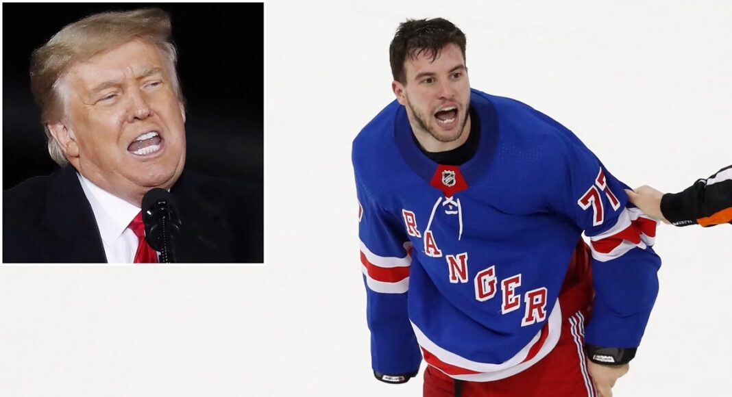 Jawnie poparł Trumpa i wyleciał z NHL. Hokeista mówi o skandalu