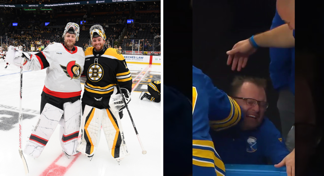 Raport z NHL. Rezerwowy bramkarz USA ośmieszony. Nerwy czy żarty?