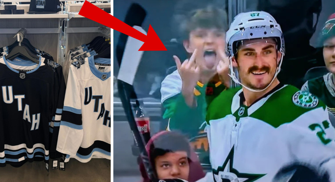 Raport z NHL: Kolejki po bluzy Utah. Najlepszy Connor Mc nie gra w Edmonton