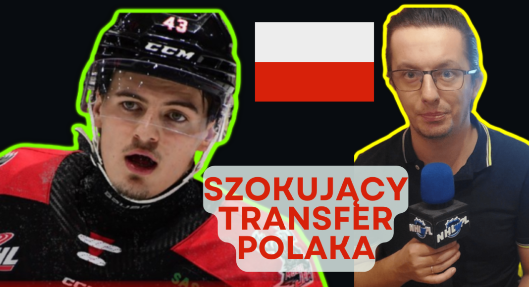 WIDEO. KONIEC MARZEŃ o NHL? Polski TALENT w SZOKUJĄCYM transferze! 😱 | Krzysztof Maciaś | BEZ ABONAMENTU
