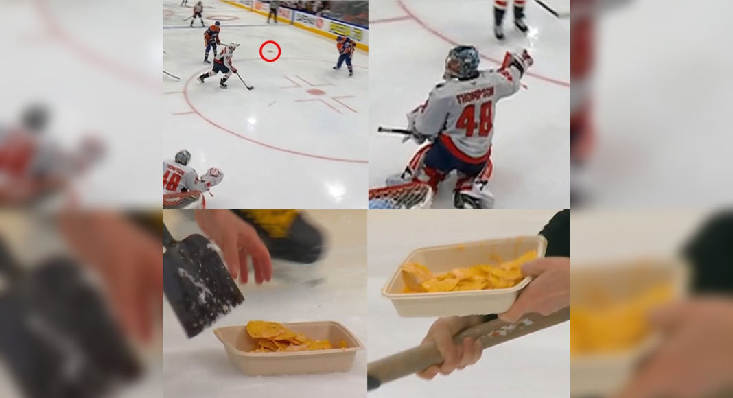 Raport z NHL. Gol przez nachosy, Matthews z bramkarskim kijem