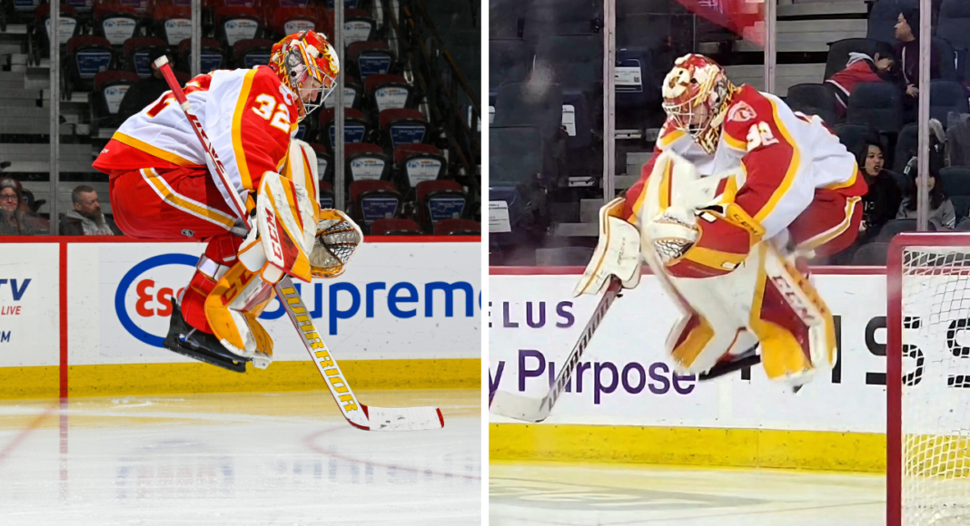 Bramkarski kandydat do nagrody debiutanta sezonu NHL. Skaczący Wilk!