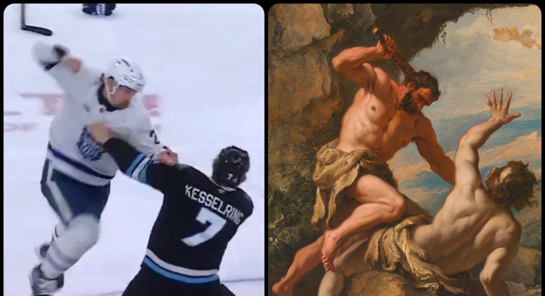 Nocna Zmiana z NHL. Kain bije Abla, czyli superman punch w hokeju