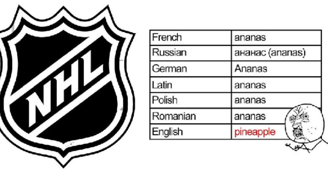Sorry for maj inglisz. Bariera językowa w NHL