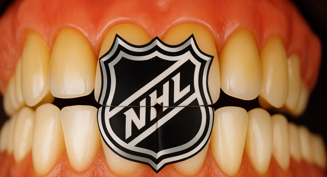 Dentyści ich nienawidzą! Gwiazdy NHL celowo nie wstawiają zębów