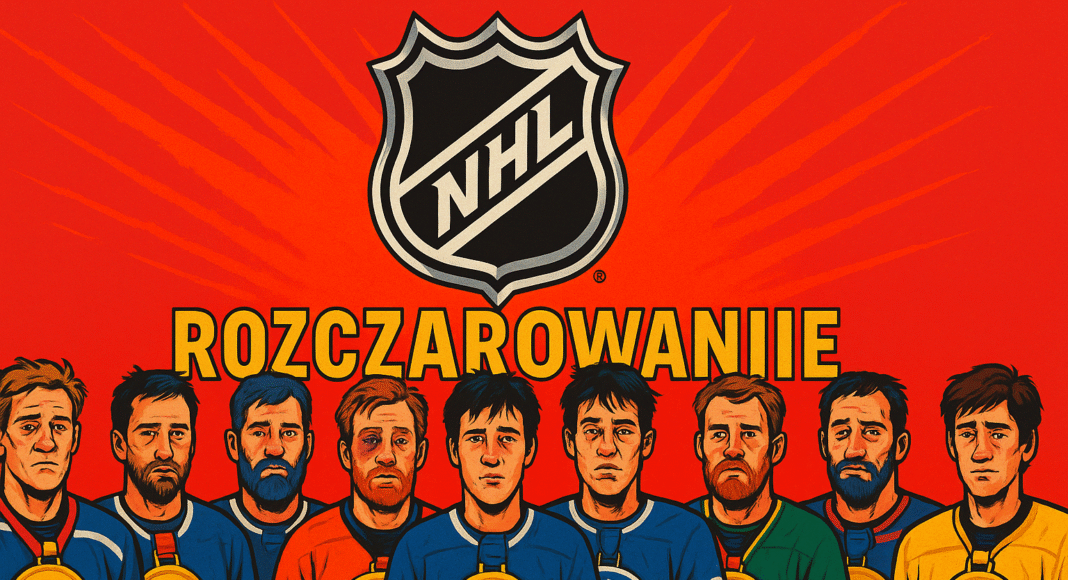 Drużyna największych rozczarowań play-offów NHL! Oni zawiedli najbardziej