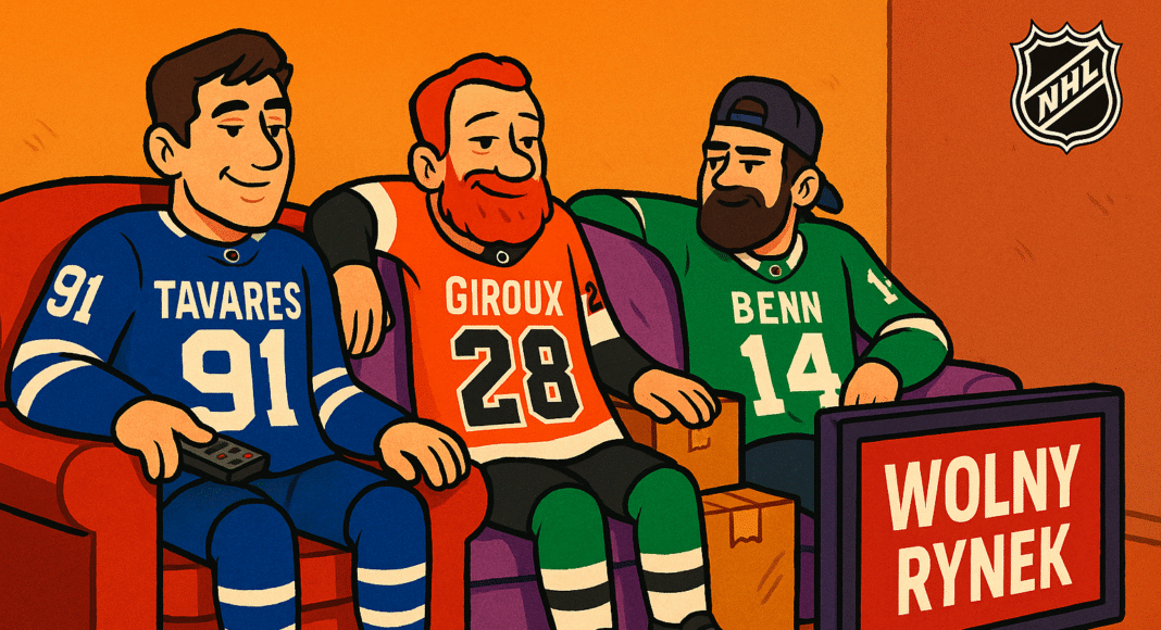 Weteranom z NHL nie chce się pakować! Tavares, Giroux i Benn zostają