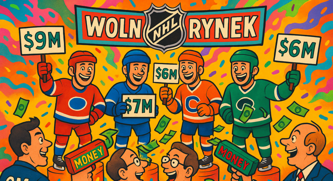 Hokej. Audycja. Wielkie otwarcie rynku kontraktowego NHL!