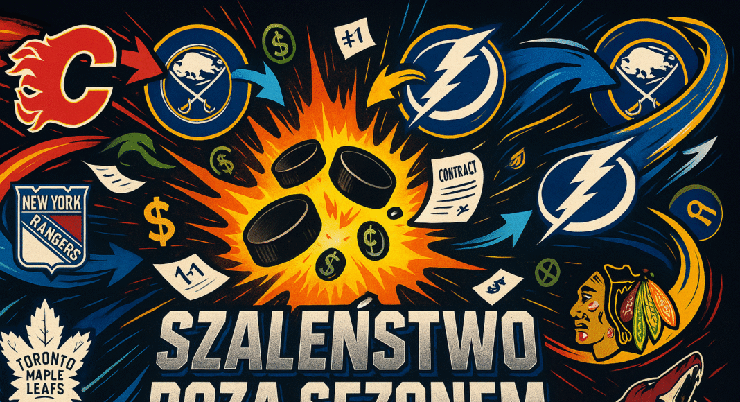 Hokej. OCENIAMY dwa tygodnie offseason NHL każdego klubu! Draft, rynek kontraktowy i wymiany