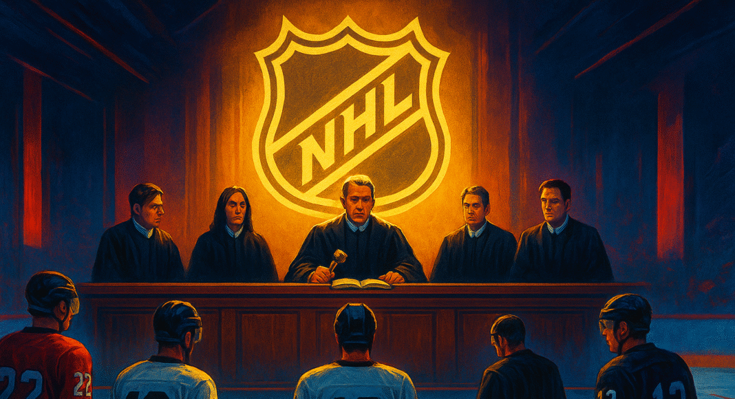 Nie sąd cię skaże hokeisto. NHL udaje cnotliwą i prawilną. Świętsza od papieża