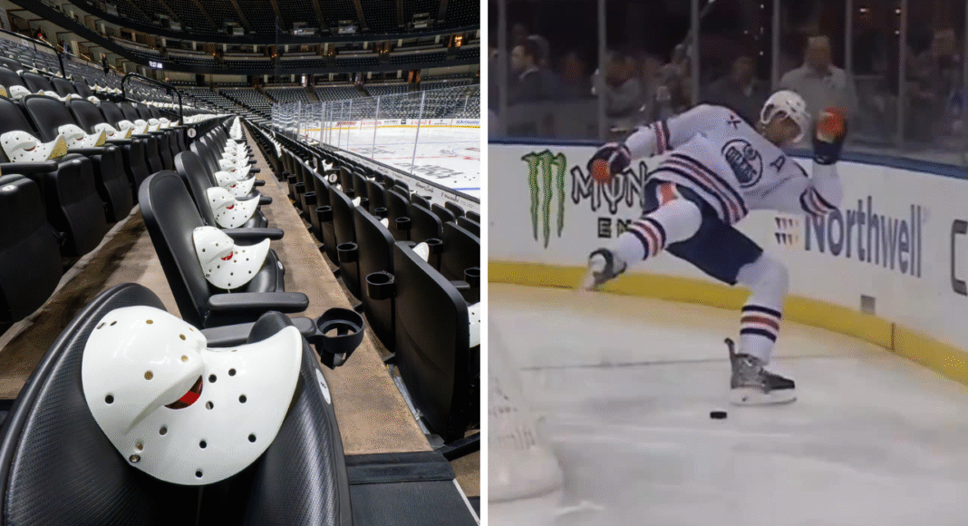 Nocna Zmiana z NHL. Zamaskowani kibice i tydzień bez gola u siebie. Hokej