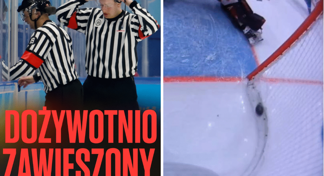 Skandal w hokeju! Gol widmo daje wygraną. Sędzia dożywotnio zawieszony