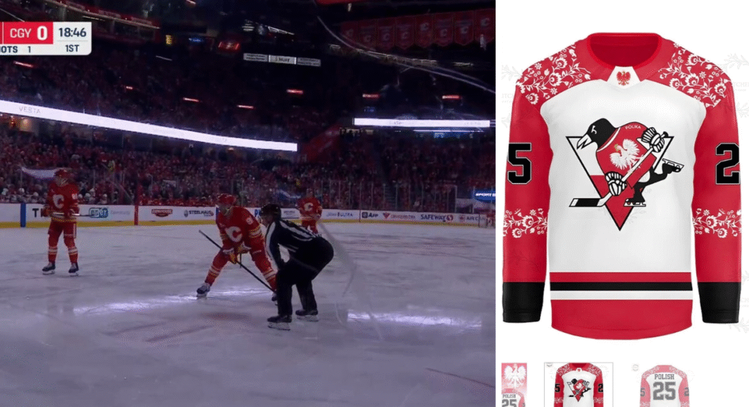 Raport. Pierogi i Polska Noc w NHL, ciemność w Calgary. Hokej