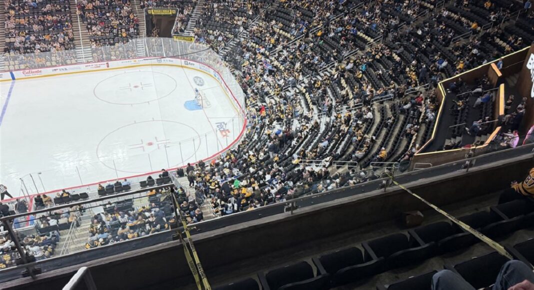 Tragiczny wypadek w NHL. 'Wykonał salto przez barierę’. Świadkowie opisują koszmar. Hokej