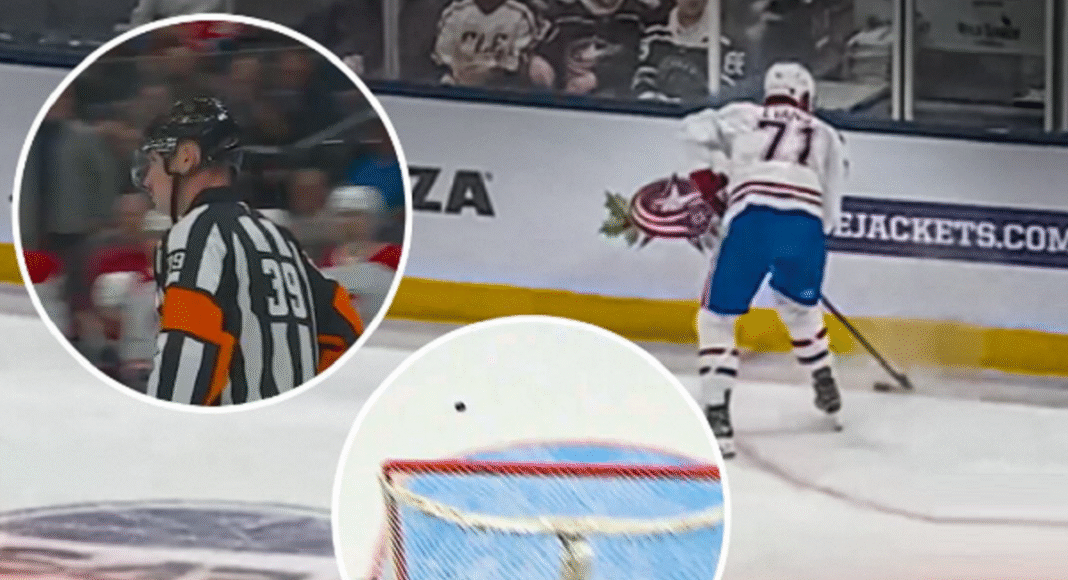 Nocna Zmiana z NHL: Rozdarta bluza i gol sędziego. Hokej