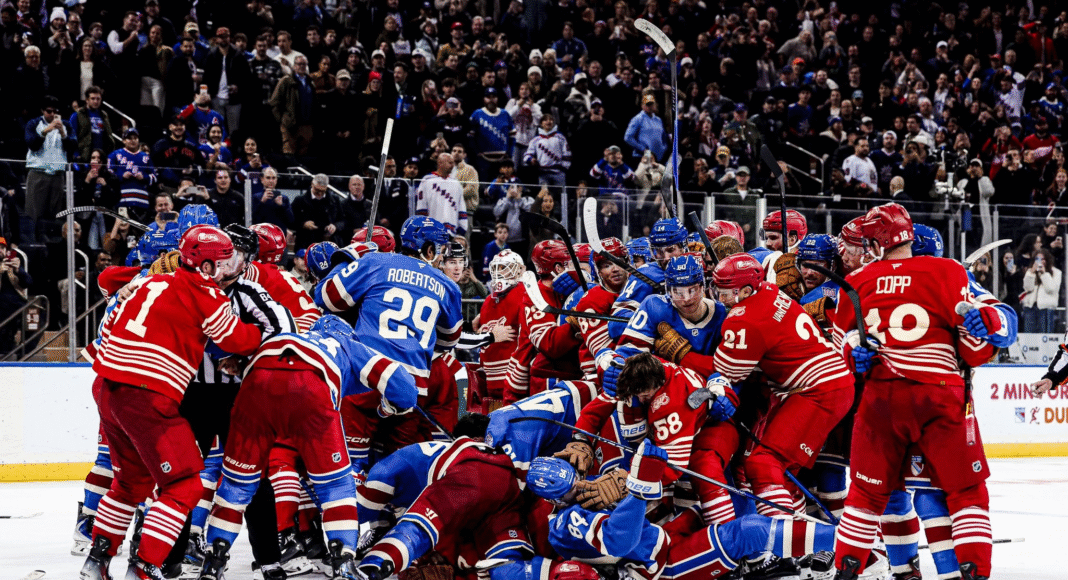 Raport z NHL. Bitwa jak z obrazu w MSG, Wi-Fi wyłączone. Hokej